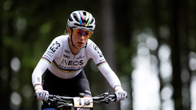 Pauline Ferrand-Prévot In Cycling Gear Says “See You In Paris