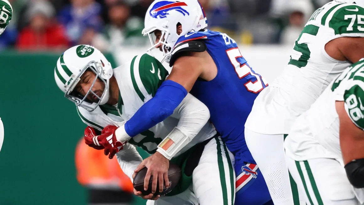 Despite Hail Mary Touchdown, Aaron Rodgers and the New York Jets Fall to Buffalo Bills in First Game Since Firing Head Coach