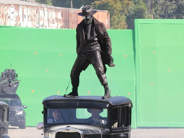 First Look at ‘Spider-Man Noir’ Costume: The Amazing Spider-Man Stunt Double’s Exciting Transformation